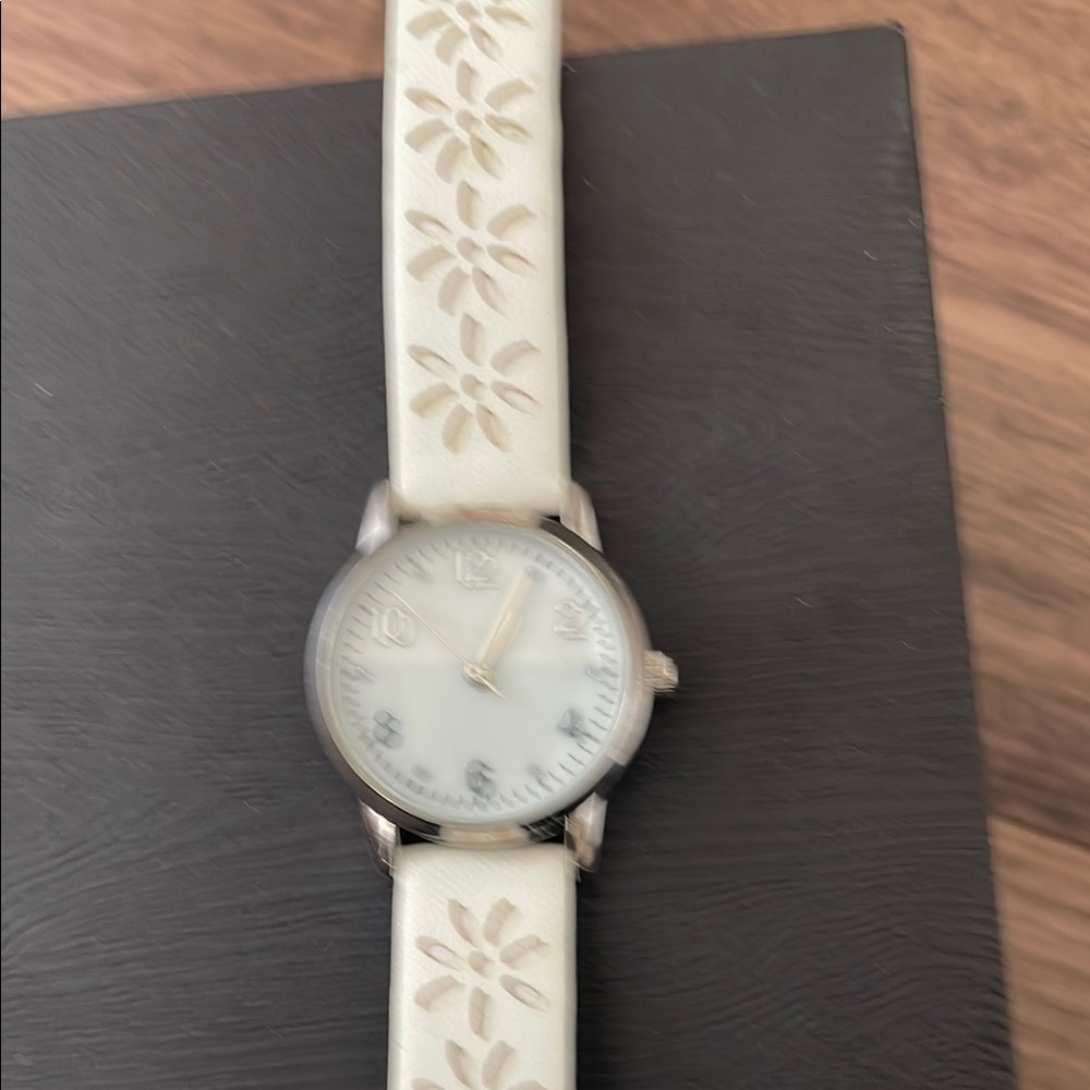 Analog Floral Perforated Women Watch